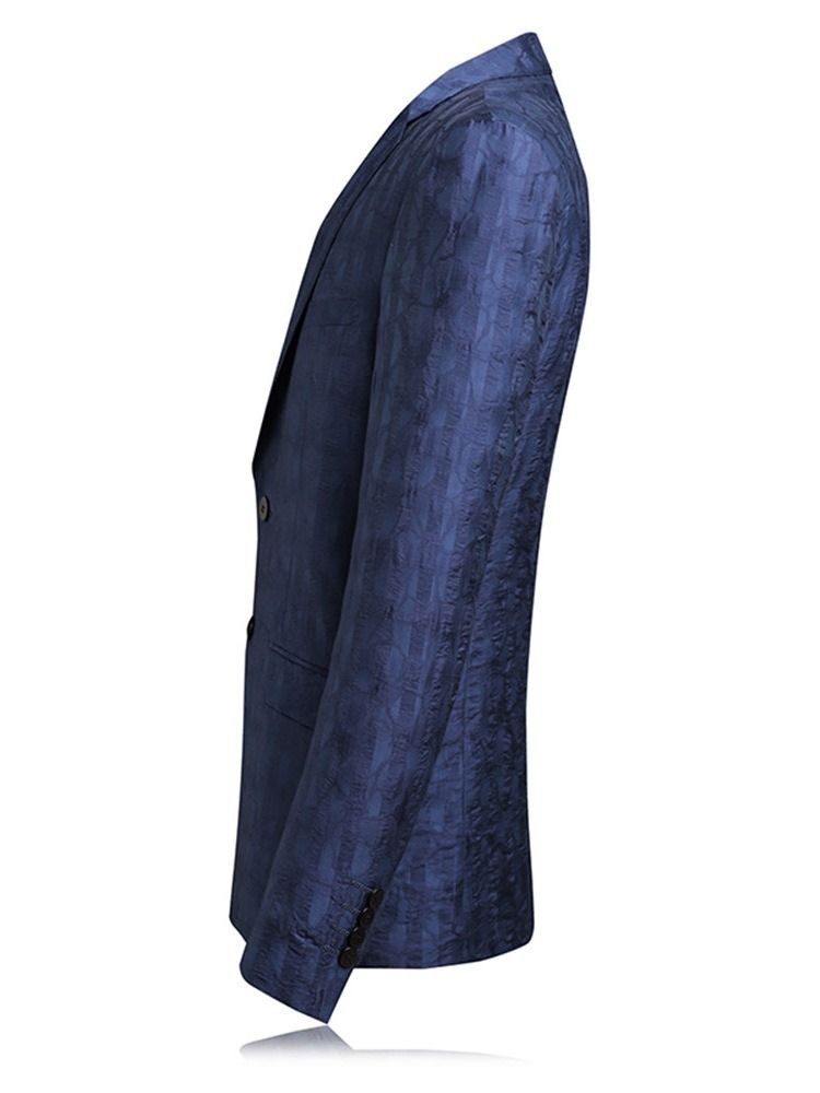 Casual Plain Straight Miesten Bleiserit