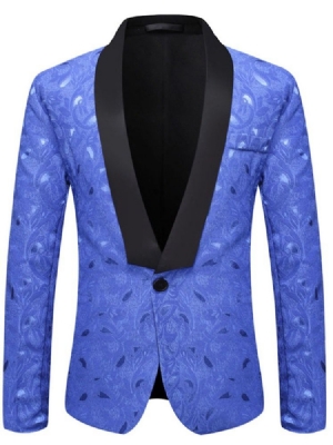 Casual Slim Plain Miesten Vapaa-ajan Bleiserit