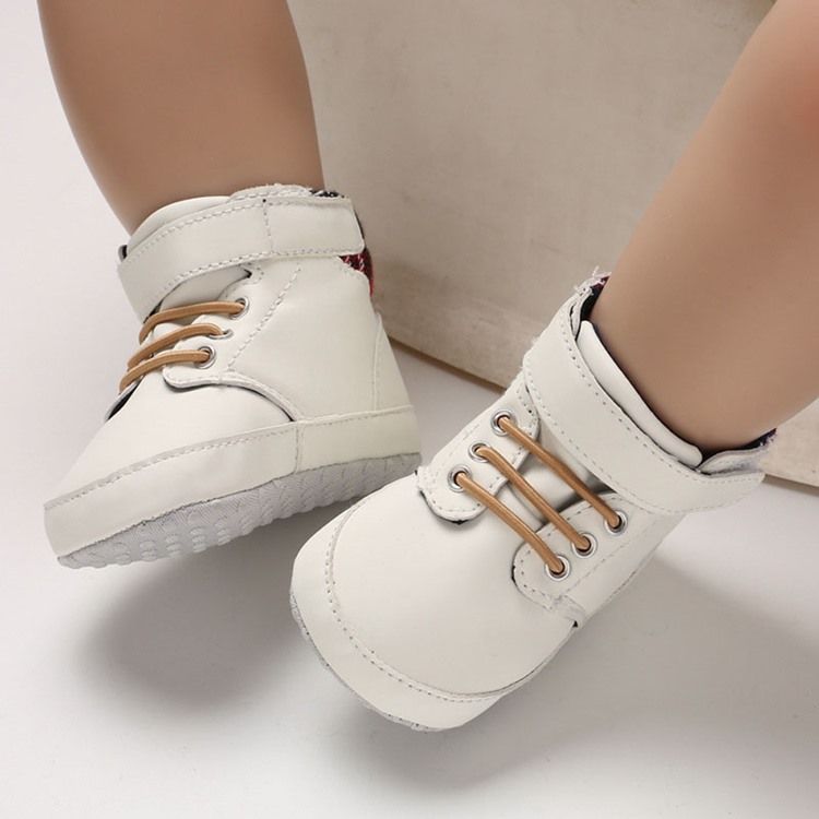 Lace-up Color Block -vauvan Kengät