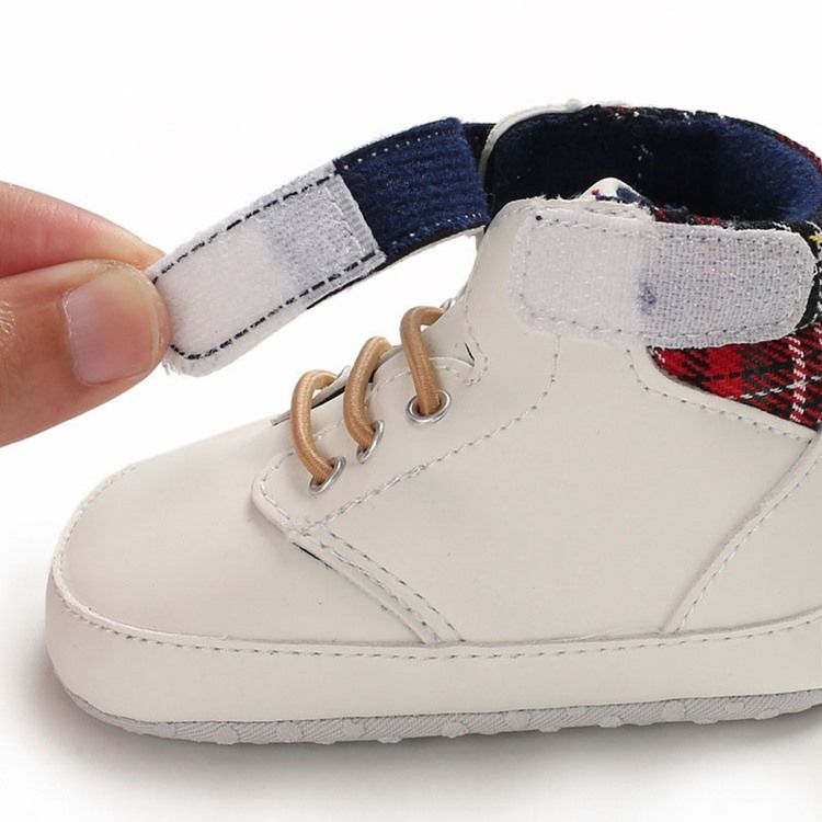 Lace-up Color Block -vauvan Kengät
