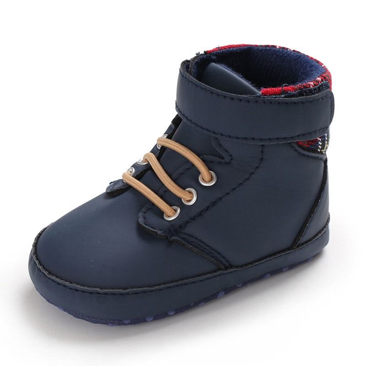 Lace-up Color Block -vauvan Kengät