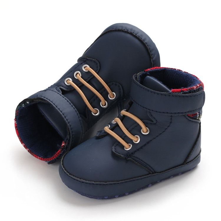 Lace-up Color Block -vauvan Kengät