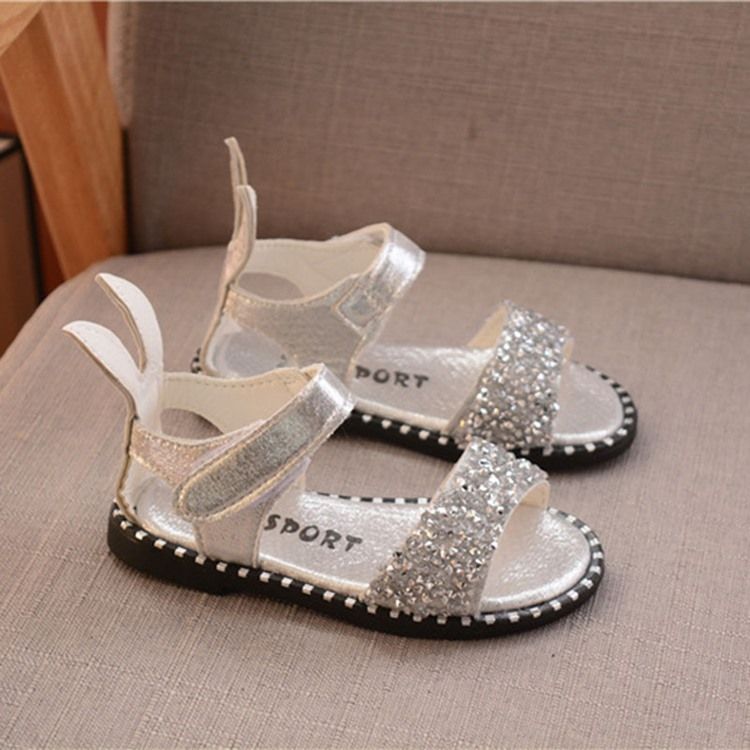 Paljetti Sweet Open Toe -vauvan Sandaalit