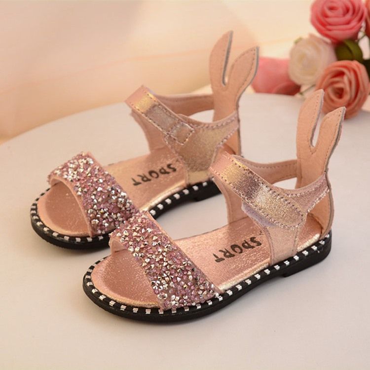 Paljetti Sweet Open Toe -vauvan Sandaalit