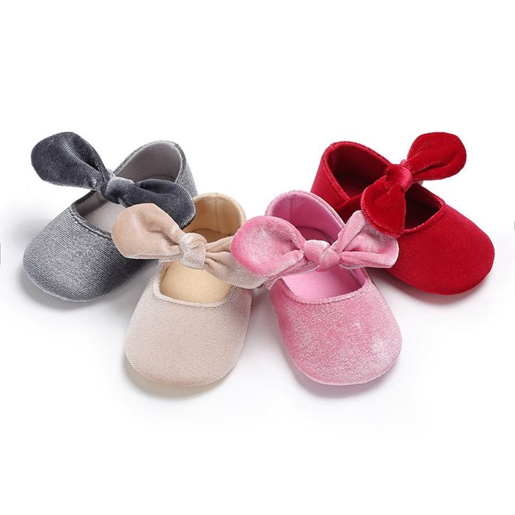 Velcro Bowknot -taapero Kengät
