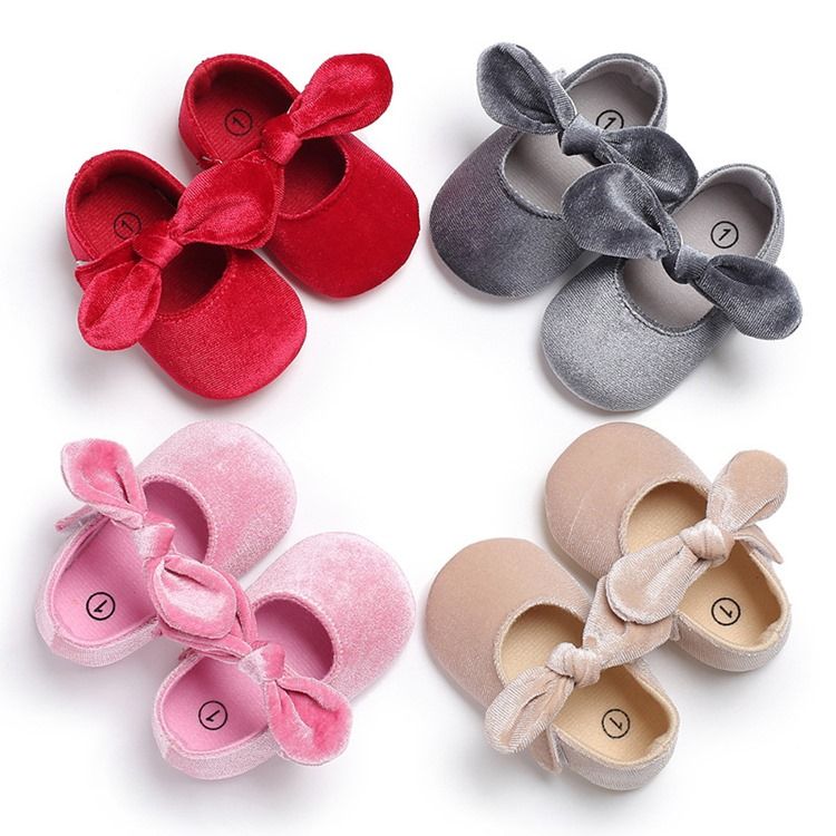 Velcro Bowknot -taapero Kengät