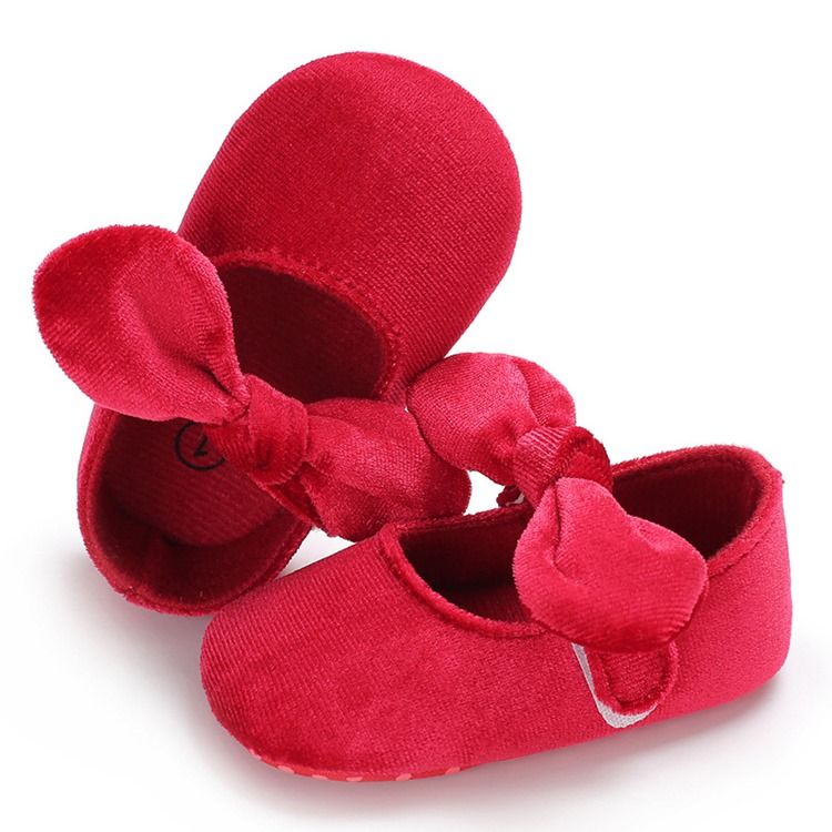 Velcro Bowknot -taapero Kengät