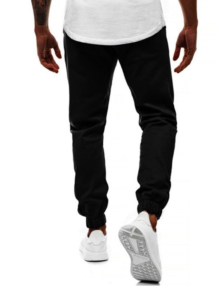 Pocket Plain Miesten Rento Housut