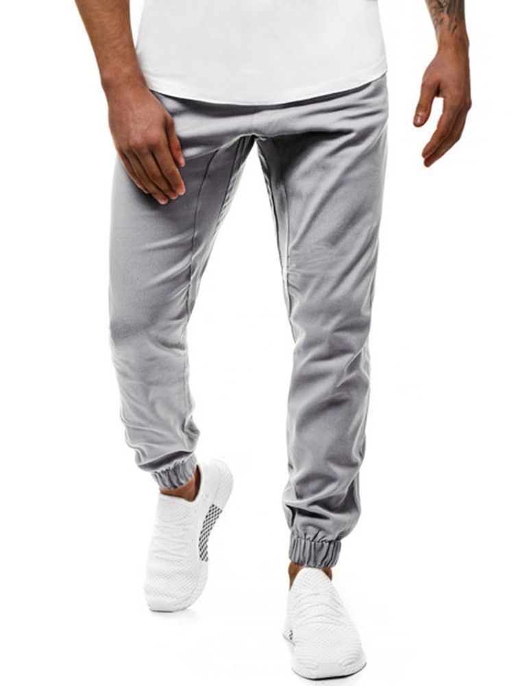 Pocket Plain Miesten Rento Housut