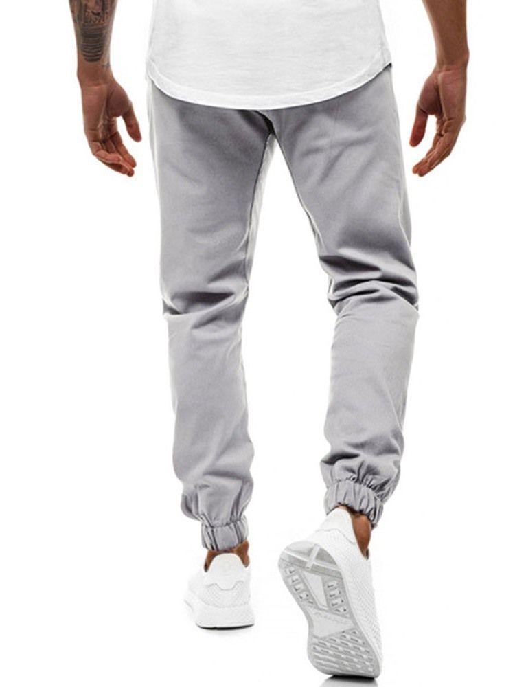 Pocket Plain Miesten Rento Housut