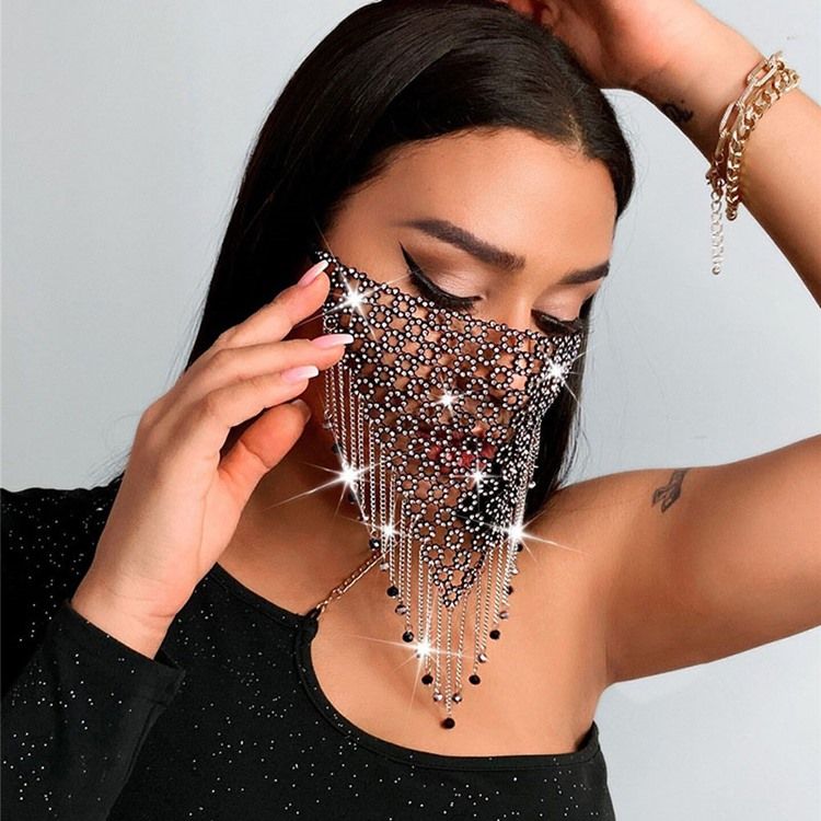 Naisten Birdcage Veil European Prom Hair -tarvikkeet
