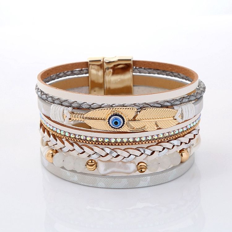 Vintage Diamante Naisten Rannekorut