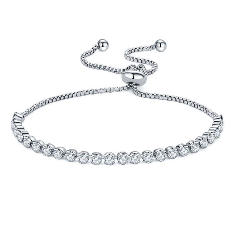 Yksinkertaiset Diamante-rannekorut