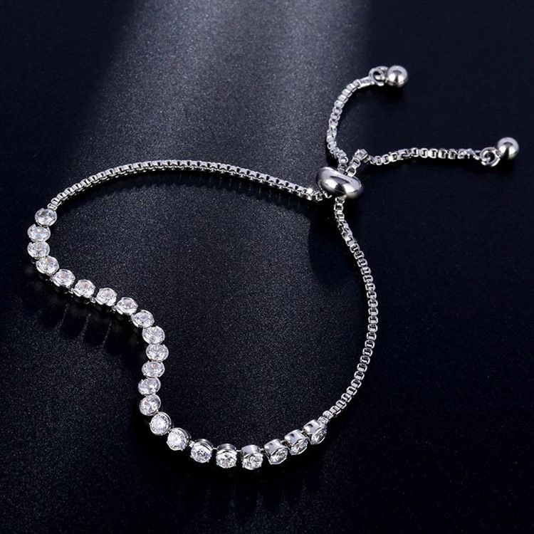 Yksinkertaiset Diamante-rannekorut