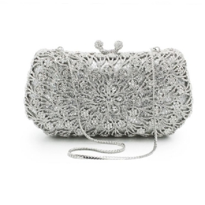 Rhinestone Luxury Juhlakytkimet Iltalaukku
