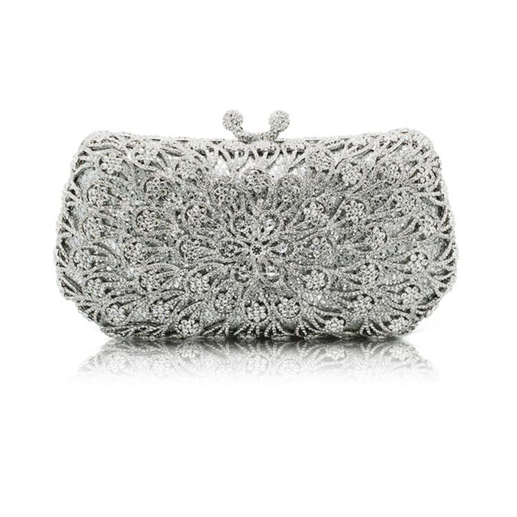 Rhinestone Luxury Juhlakytkimet Iltalaukku