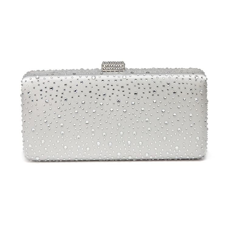 Rhinestone Raindrop Design Mini Olkalaukku