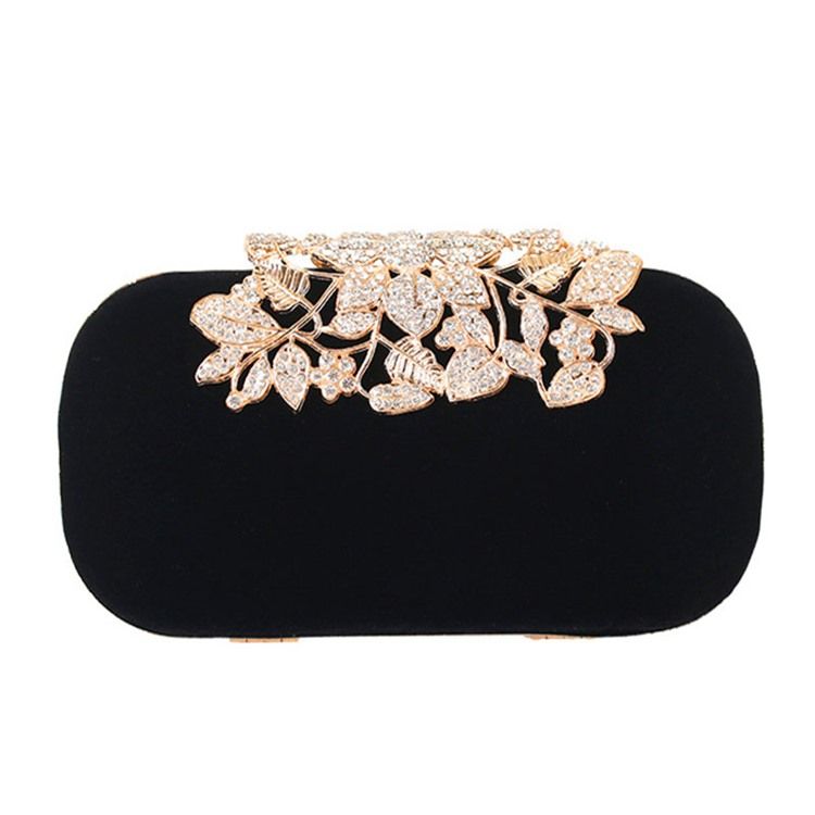Rhinestone Rectangle Naisten Kytkimet Iltalaukut
