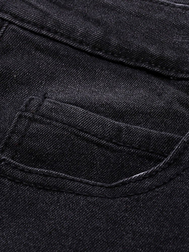 Patchwork-naamiointikynät Housuilla Joissa On Keski Vyötärö