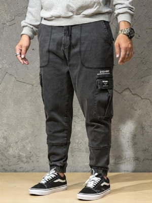 Pocket Mid Waist -farkut