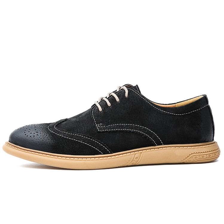 Nubuck-nahkaiset Matalat Miesten Työjalkineet