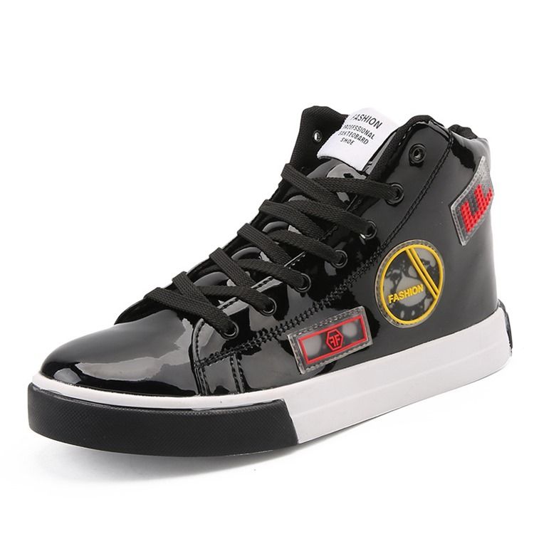 Pu Lace-up Miesten Luistimet