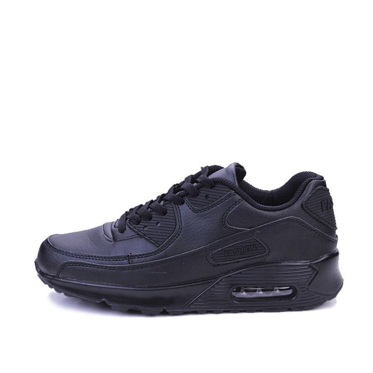 Pu Lace-up Round Toe Miesten Rento Lenkkarit