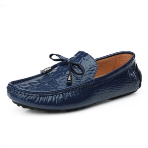 Slip-on Plain Round Toe Miesten Vapaa-ajan Kengät