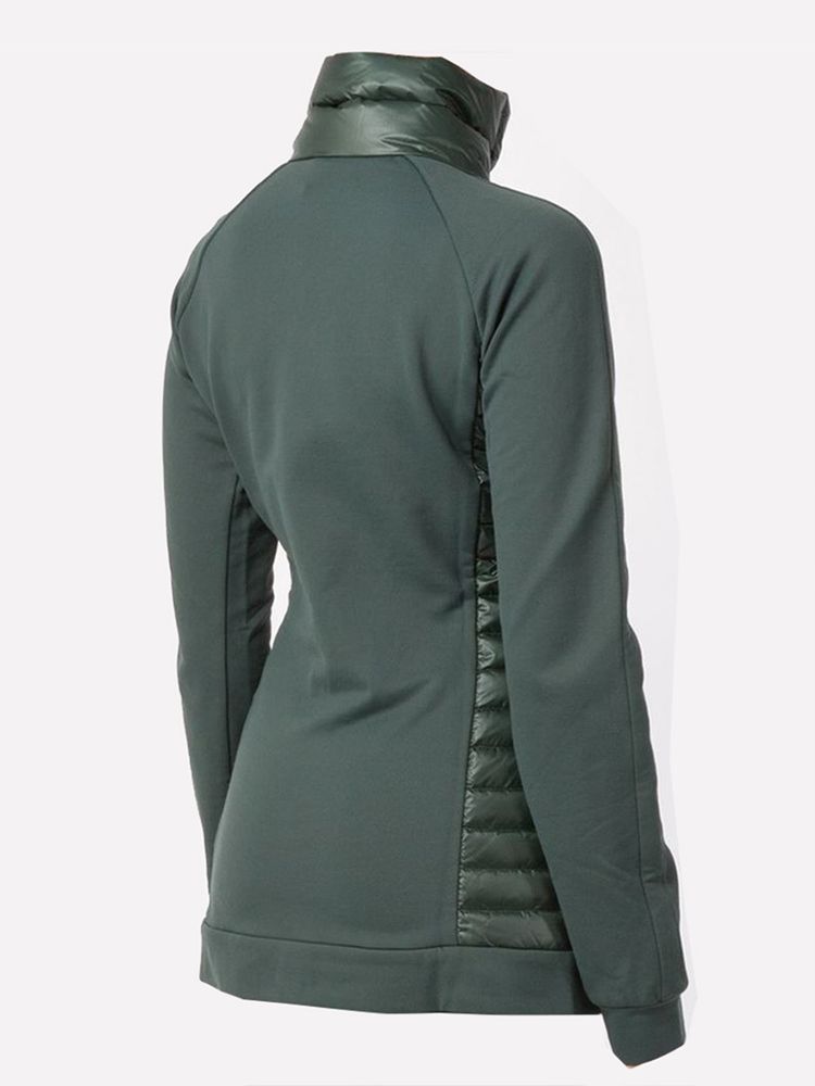 Naisten Slim Zipper Turtleneck -huppari