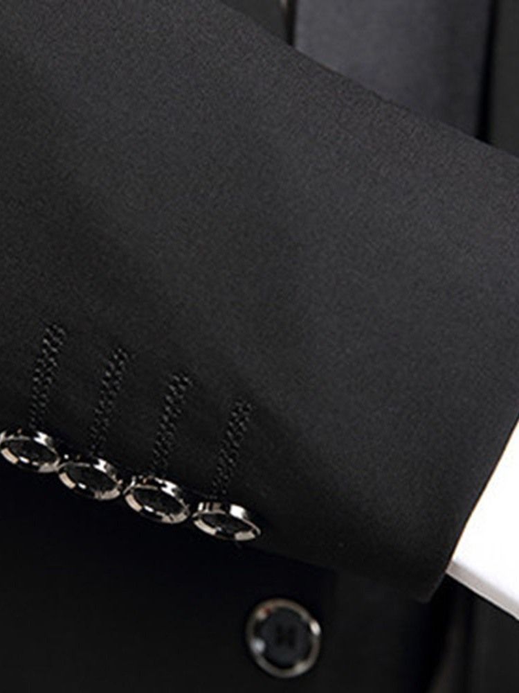 Blazer Pocket One Button Miesten Puku