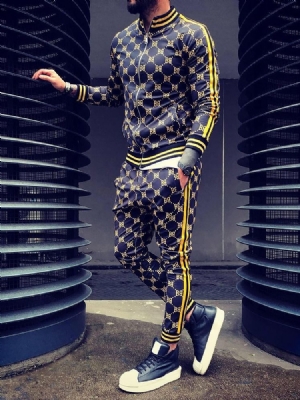 Plaid Print Sports Miesten Asu