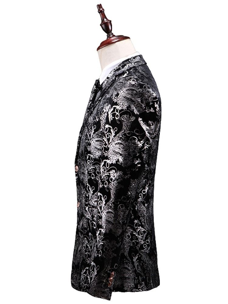 Värilohkotaskullinen Miesten Puku
