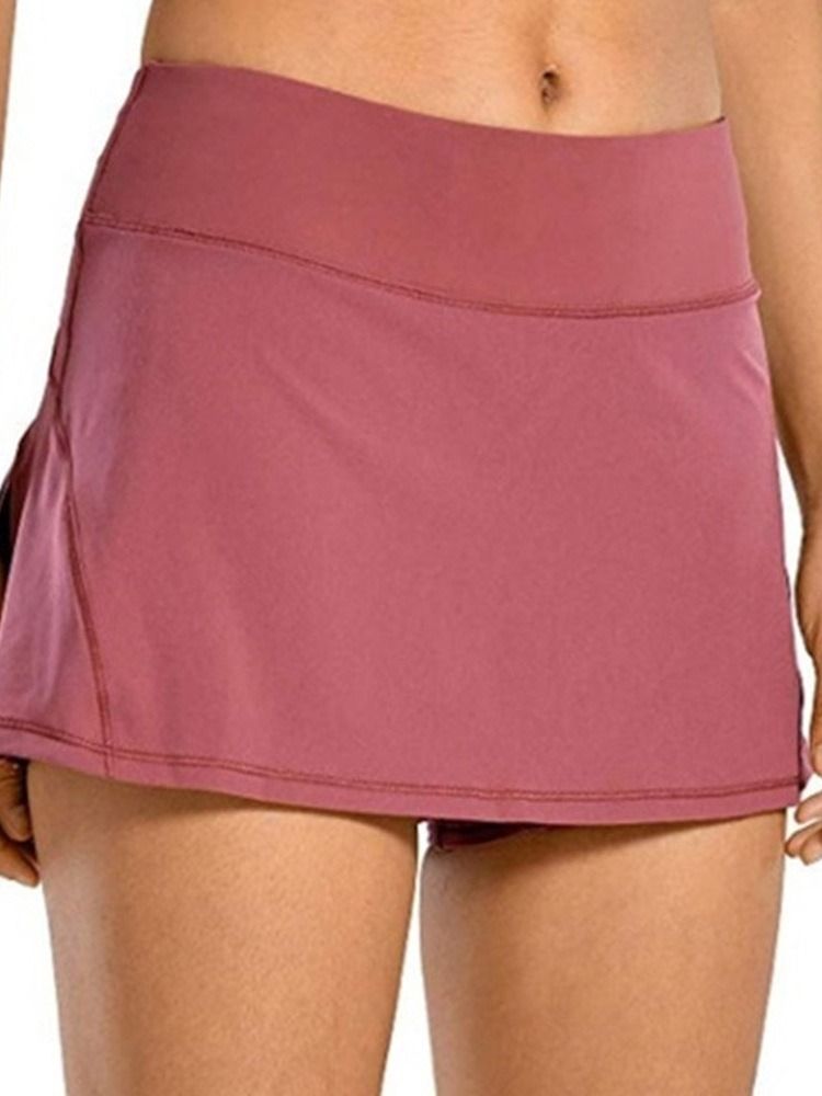 Naisten Ohuet Patchwork-shortsit