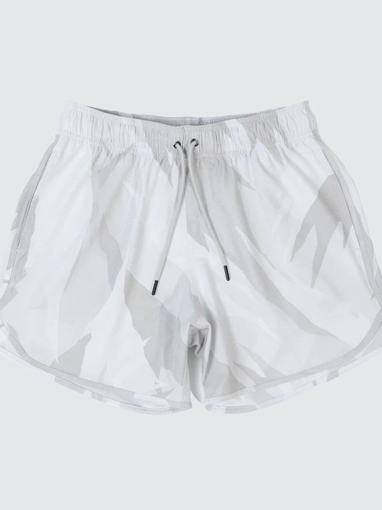Slim Lace-up Camouflage Casual Lace-up Miesten Shortsit