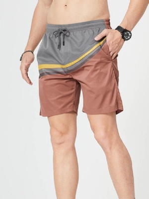 Suorat Taskut Rento Nauhalliset Miesten Shortsit