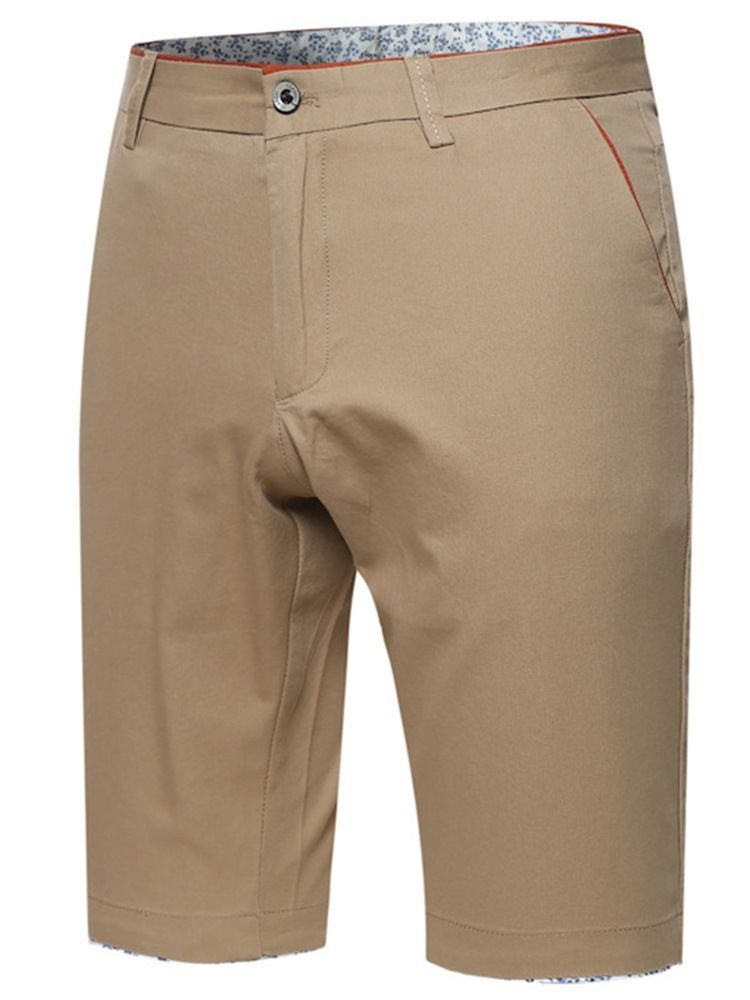 Yksinkertaiset Puolijalat Rento Miesten Shortsit