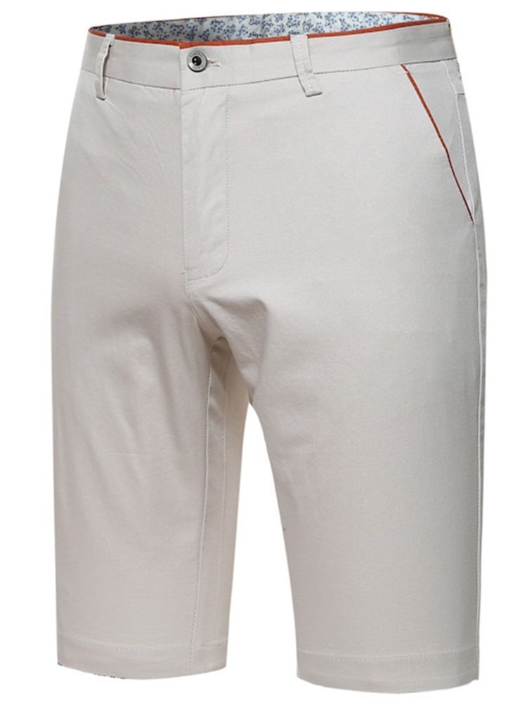 Yksinkertaiset Puolijalat Rento Miesten Shortsit