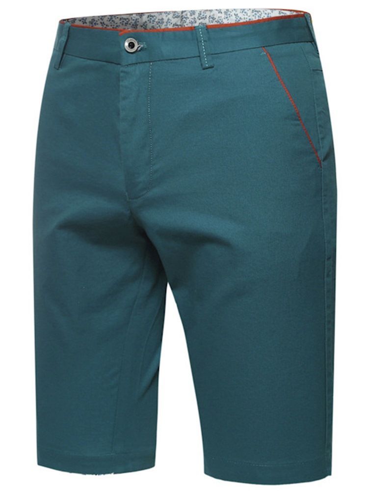 Yksinkertaiset Puolijalat Rento Miesten Shortsit