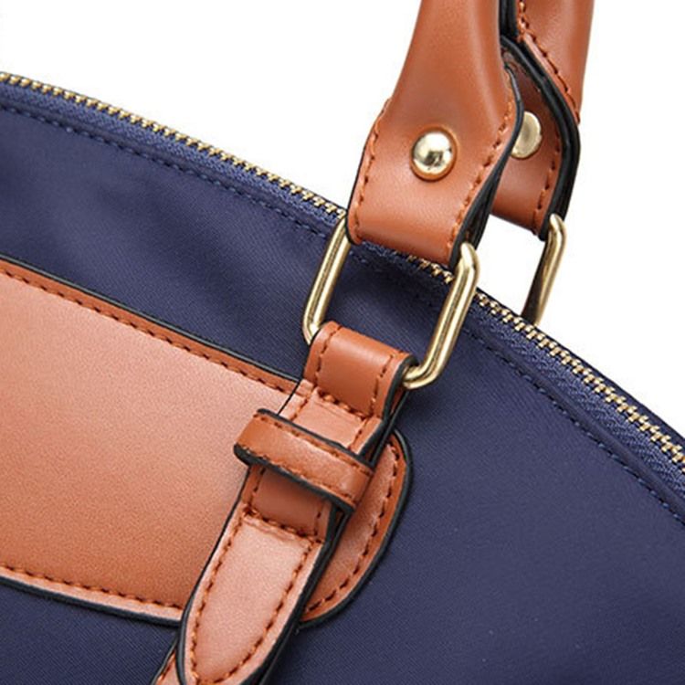 Casual Oxford Zipper Käsilaukku (kaksi Laukkua)