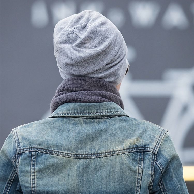 Korealaistyylinen Tähtipintattu Ytimekäs Miesten Hattu