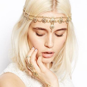 Naisten Diamante Head Chain Party -tarvikkeet