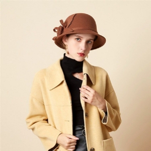 Naisten Fedora Hat 3d Plain Fall -hatut