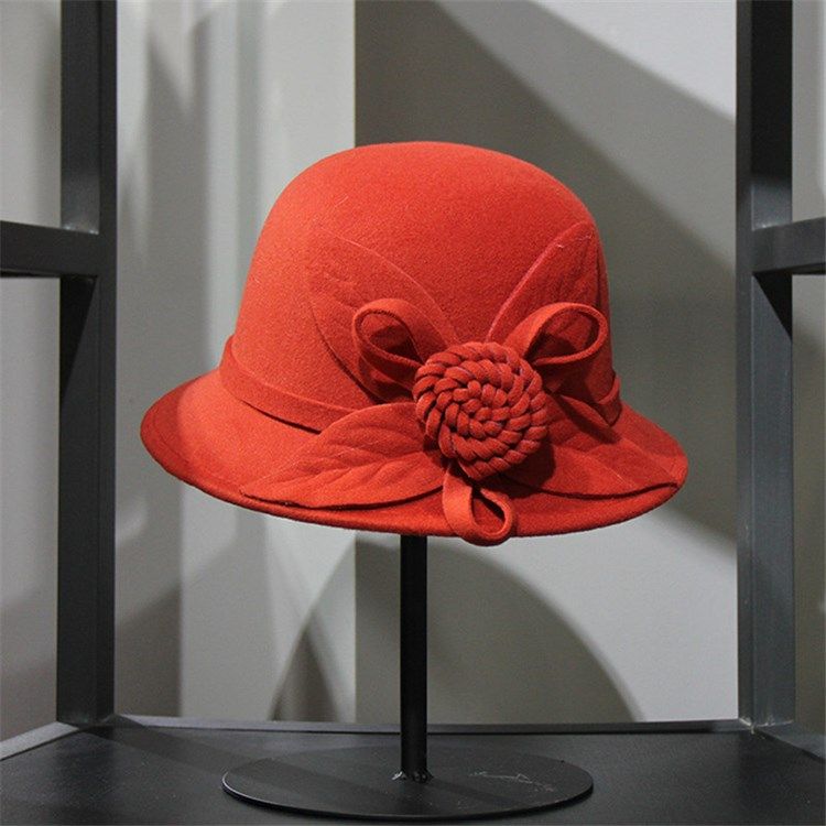 Naisten Fedora Hat 3d Plain Fall -hatut