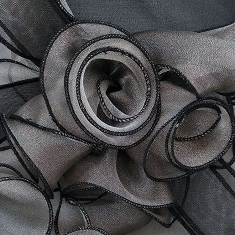 Naisten Kukkainen Organza-aurinkopää