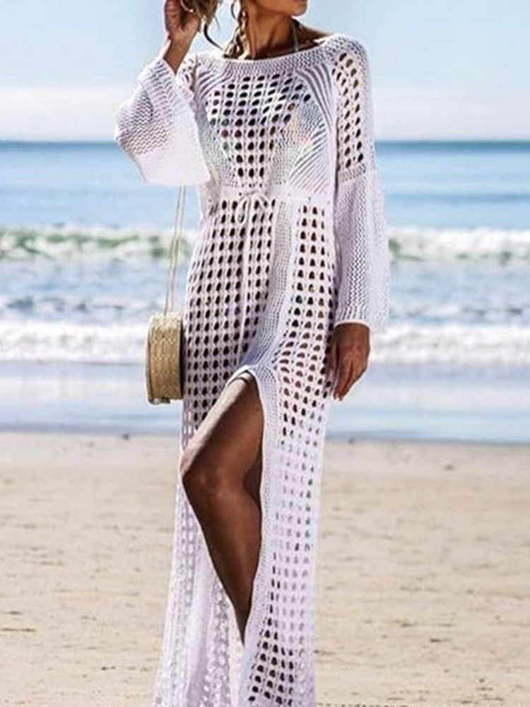 Hollow Plain Fashion Naisten Uimahousut