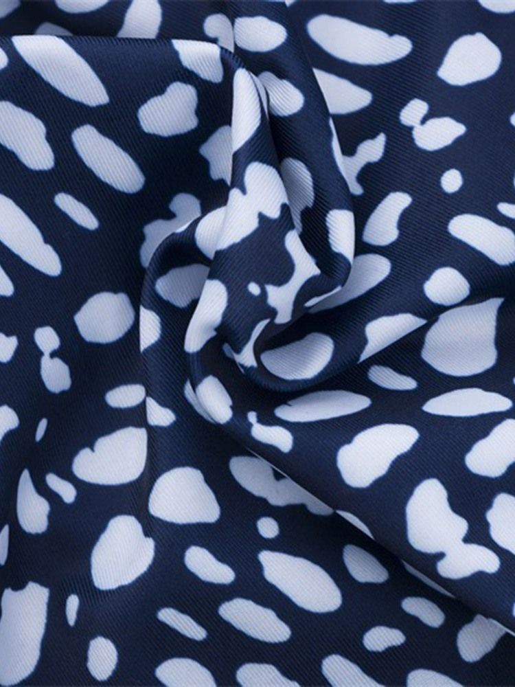 Naisten Bowknot-seksikkäät Pilkukuvioiset Uimapuvut