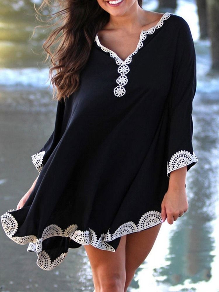 Naisten Pullover Beach Look -värisuojat