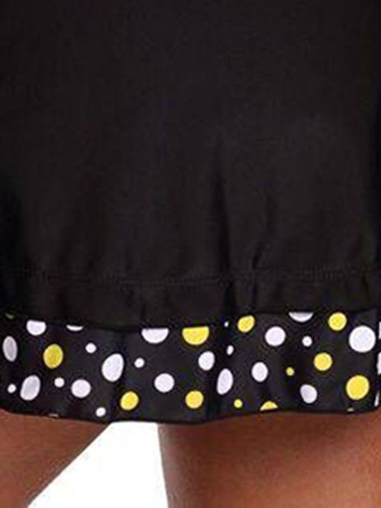Naisten Tankinsetti Polka Dots Seksikäs Uimapuku